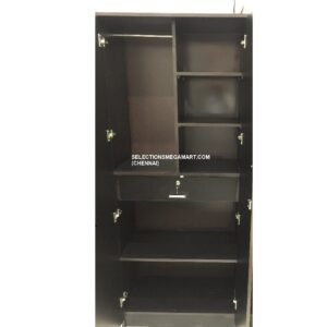 2-door-Wardrobe-A1-inner-view-Selections-mega-mart-furniture-store-in-chennai